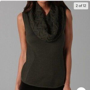 Elie Tahari Roni Cowl Neck Wool sweater